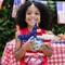 Patriotic American Flag Design Star Pinata for Memorial Day Independence Day Fourth of July